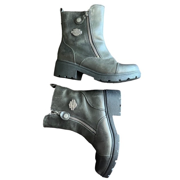 Harley-Davidson Shoes - Ladies Harley-Davidson Motorcycle boots size 6.5 M